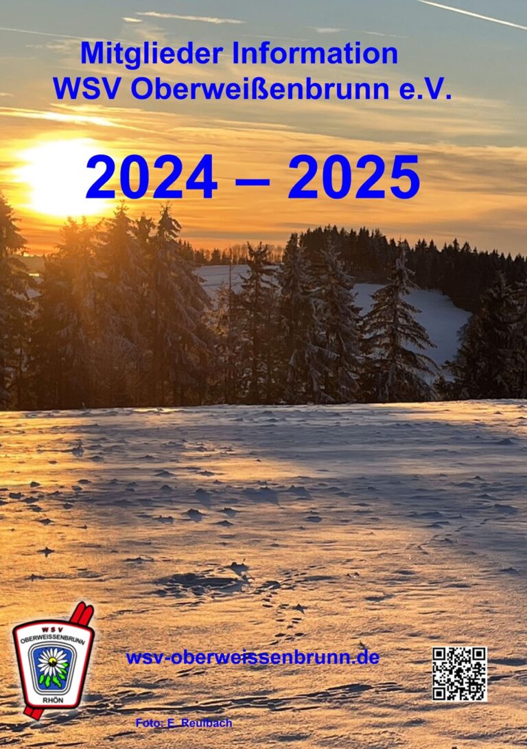 Programmheft für die Saison 2024 – 2025